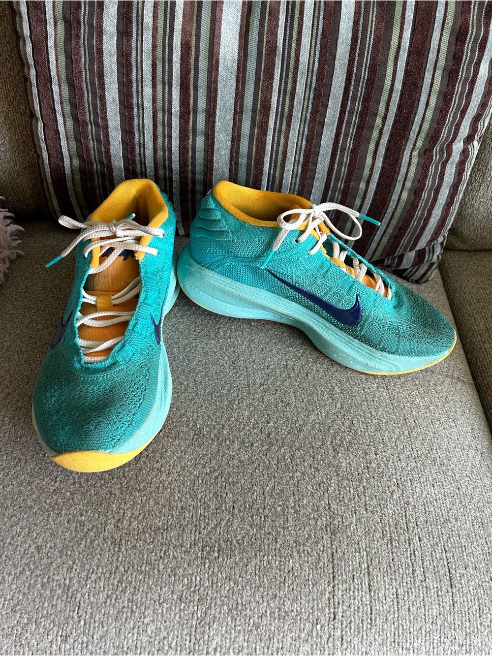 Nike G.T. Hustle 3 Victor Wembanyama Dusty Cactus and Sundial IF2520-300 Size 8